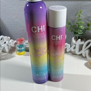 CHI Vibes Better Together Dual Mist Hairspray an Dry shampoo set.